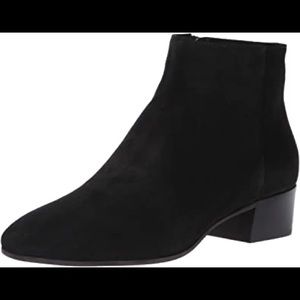 Suede ankle boots